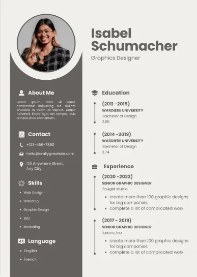 Latest CV Design